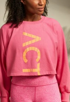 Next Active Cropped Standard - Sweater - Pink