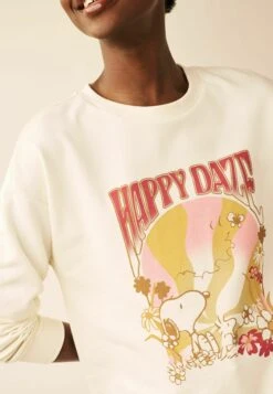 Next Happy Daze Snoopy Woodstock GraphicStandard - Sweater - Ecru White -Next e57e3e36b83a41cf8fcc4d4c73fe79d6