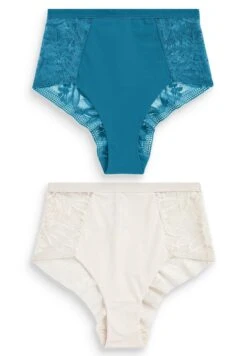 Next Knickers 2 Pack High Rise - Slip - Teal Blue/Cream Tummy Control 11 Next Knickers 2 Pack High Rise - Slip - Teal Blue/Cream Tummy Control -Next e6a19300fb29462c800a8d2f916b6f84
