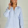 Next Chambray Standard - Blouse - Pale Blue 1 Next Chambray Standard - Blouse - Pale Blue -Next e76ac48d1d3e4a288d9509b079806022