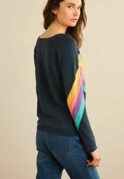 Next Rainbow Stripe Standard - Trui - Navy Blue 8 Next Rainbow Stripe Standard - Trui - Navy Blue -Next e7dae8987460437593e3ebab38e7a6b9