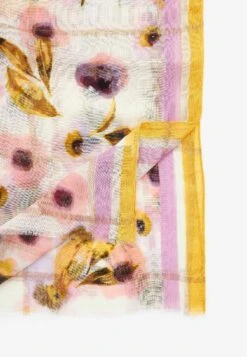 Next Check Floral Metallic Lightweight Standard. - Sjaal - Lilac Purple -Next eadba522651b497086fb98c67ba2bb1f