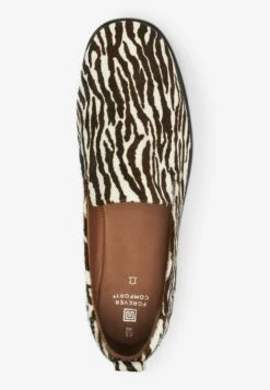 Next Forever Comfort - Instappers - Zebra Print -Next ec6f323042d3431a9d5cacf0d48c450d