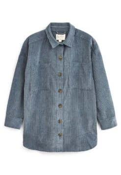 Next Lightweight Shacket Standard - Halflange Jas - Blue -Next ede5ef132d544378a47cb0385be56470