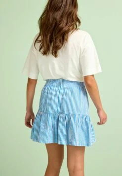 Next A-Lijn Rok - Blue/White Stripe -Next f00a35a605464f9b875ee86de0c05876