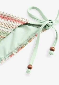 Next Tie Side Standard - Bikinibroekje - Green Pink -Next f09d1b58426049b3848eecbc13849b79