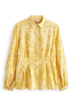 Next Waisted Detail Standard - Overhemdblouse - Yellow -Next f3e61507fd3244b18d74c3adf763d81b