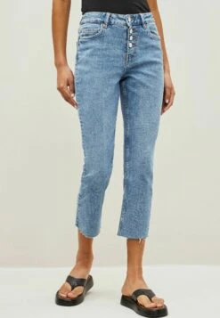 Next Comfort Stretch Standard - Slim Fit Jeans - Mid Blue Denim