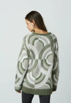 Next Fluffy Standard - Trui - Green