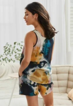 Next Set Standard - Pyjama - Teal Blue Tie Dye -Next f6dd8ba976cf4b40a1ab24da50564612