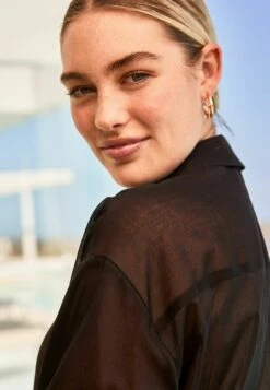 Next Maxi Cover Up Standard - Strandaccessoire - Black -Next f82dd7e132b74cd5b04e7ac79adb0c86