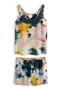 Next Set Standard - Pyjama - Teal Blue Tie Dye -Next f8da58455d86480da2185fd4081b1260