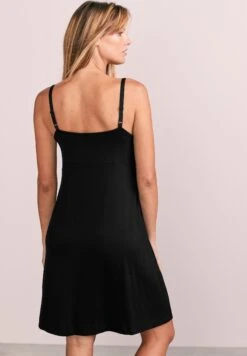 Next Black Maternity Nursing Slip - Nachtjapon - Black -Next f935c445454248b5a64af2269dd31a6a