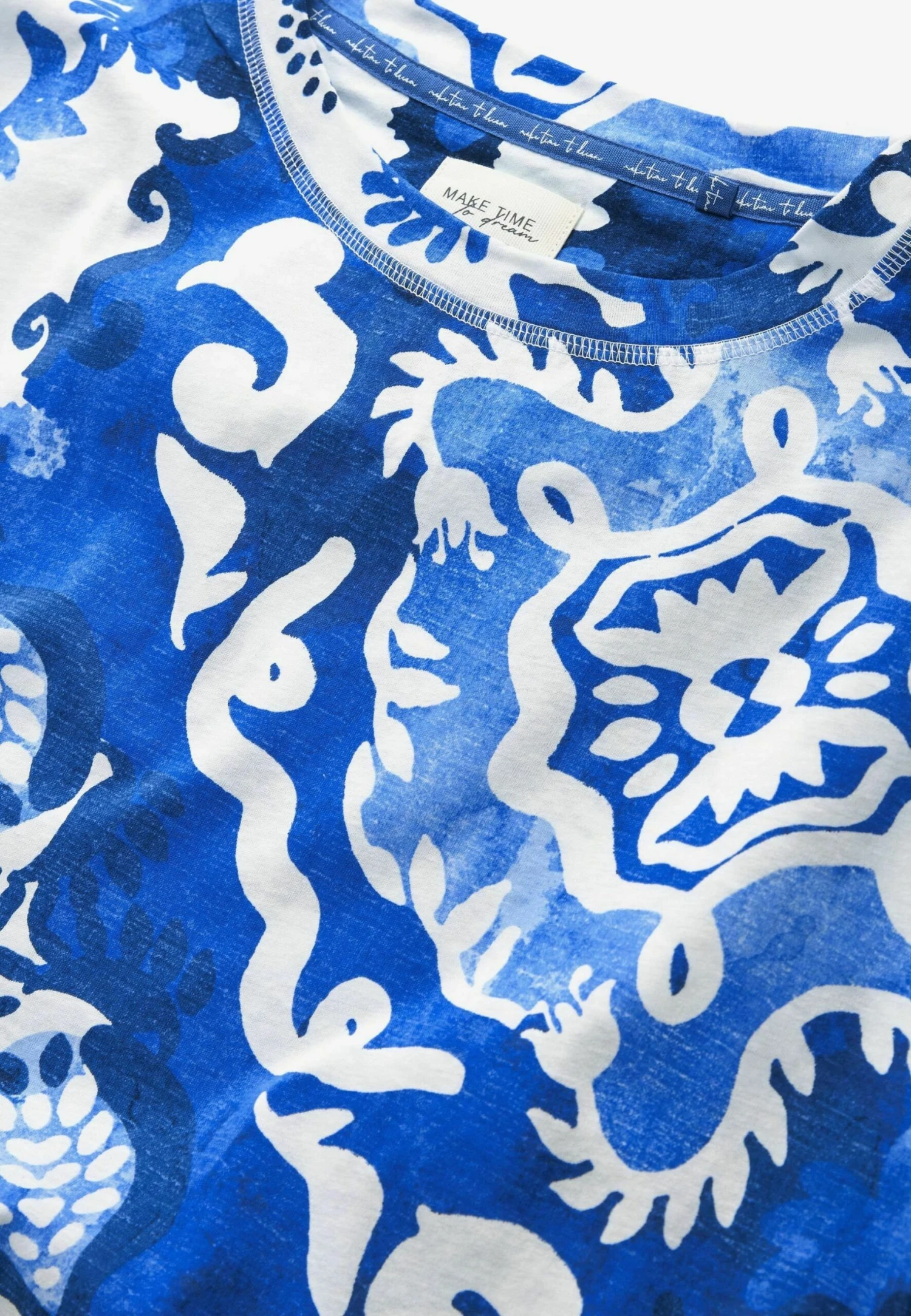 Next Long Sleeve Set - Pyjama - Blue Abstract 9 Next Long Sleeve Set - Pyjama - Blue Abstract - Afbeelding 7