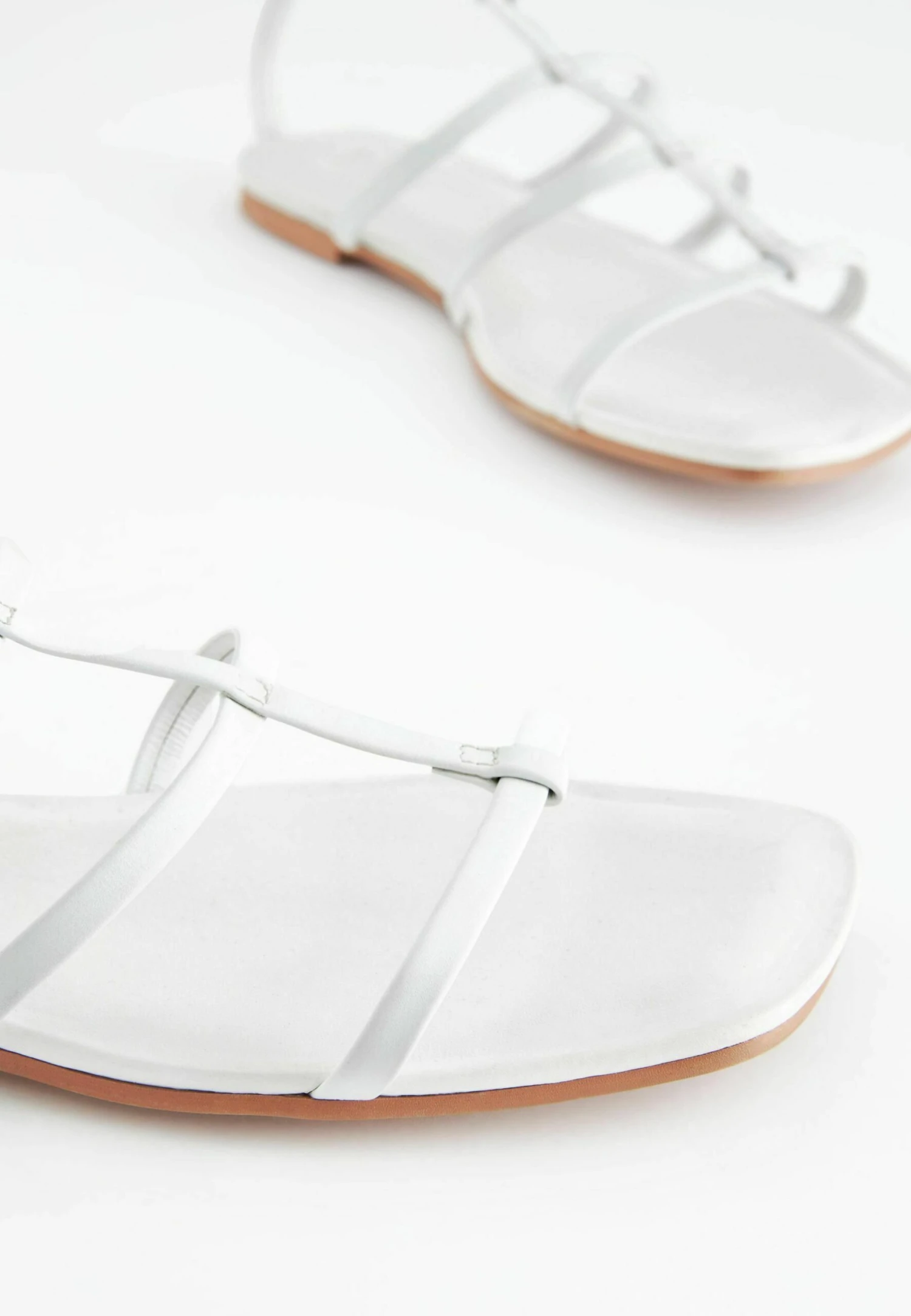 Next Simple Gladiator Standard - Sandalen - White 6 Next Simple Gladiator Standard - Sandalen - White - Afbeelding 4