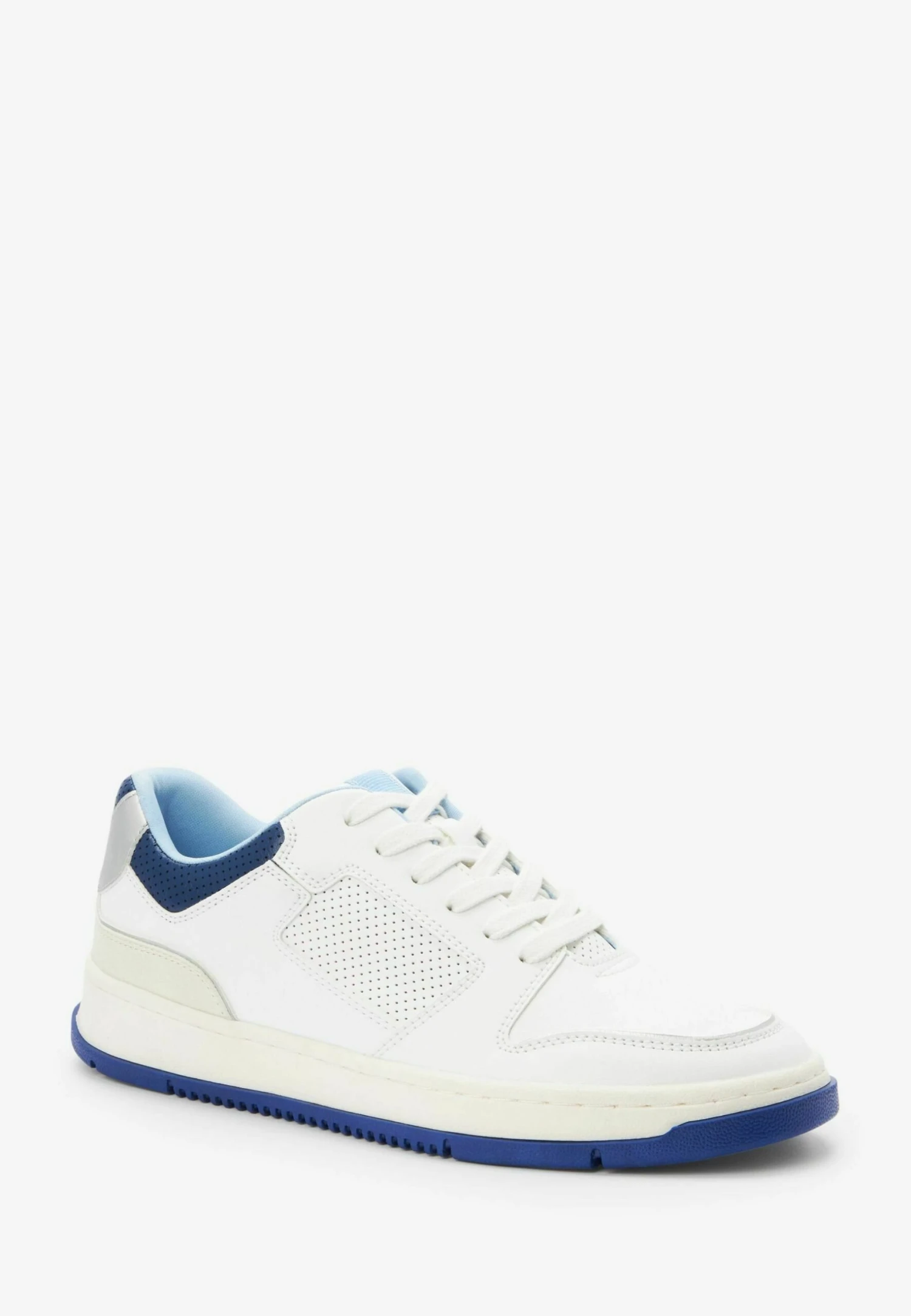 Next Sneakers Laag - White Blue 4 Next Sneakers Laag - White Blue - Afbeelding 2