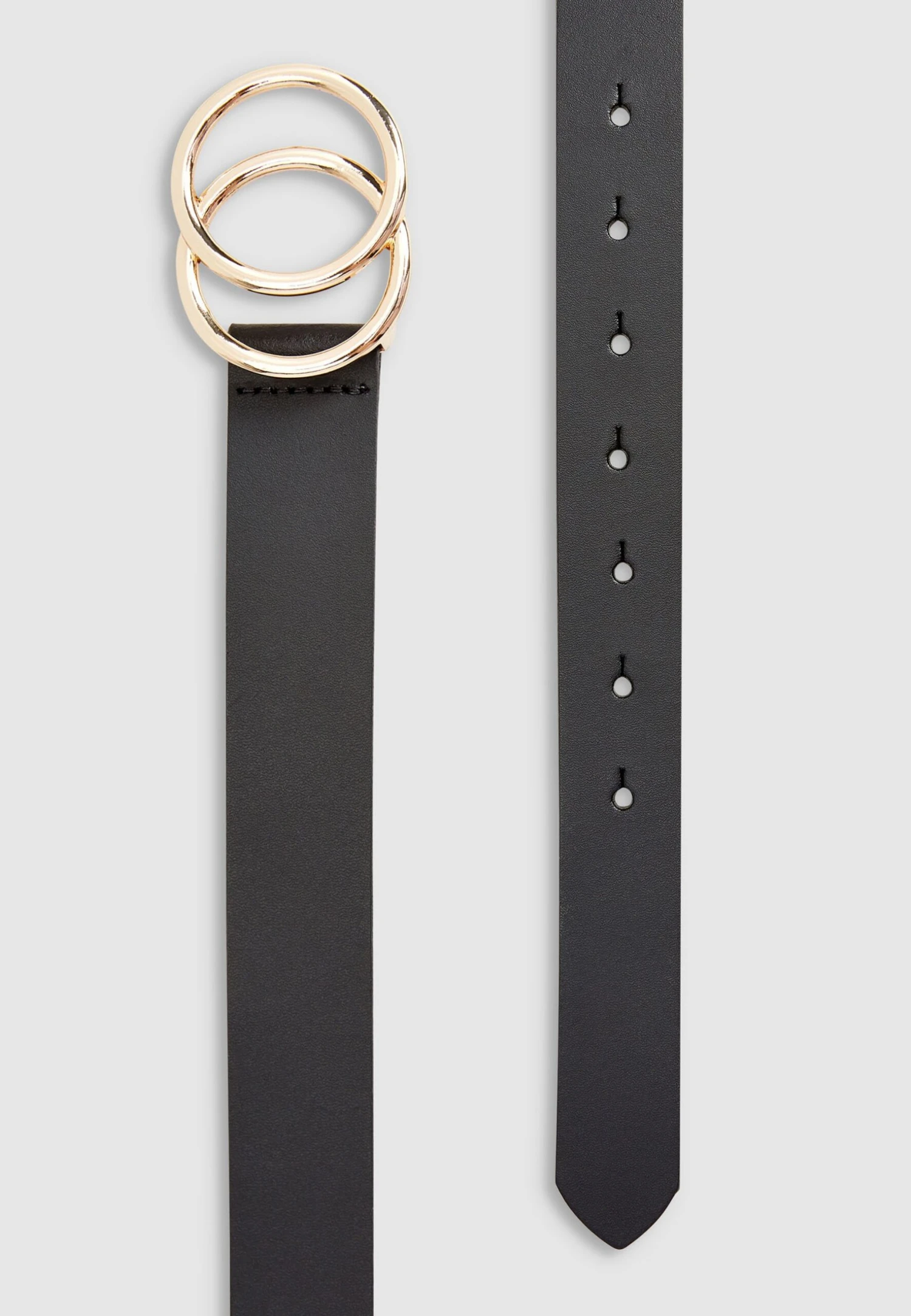 Next White Circle Buckle- Riem - Black 5 Next White Circle Buckle- Riem - Black - Afbeelding 3