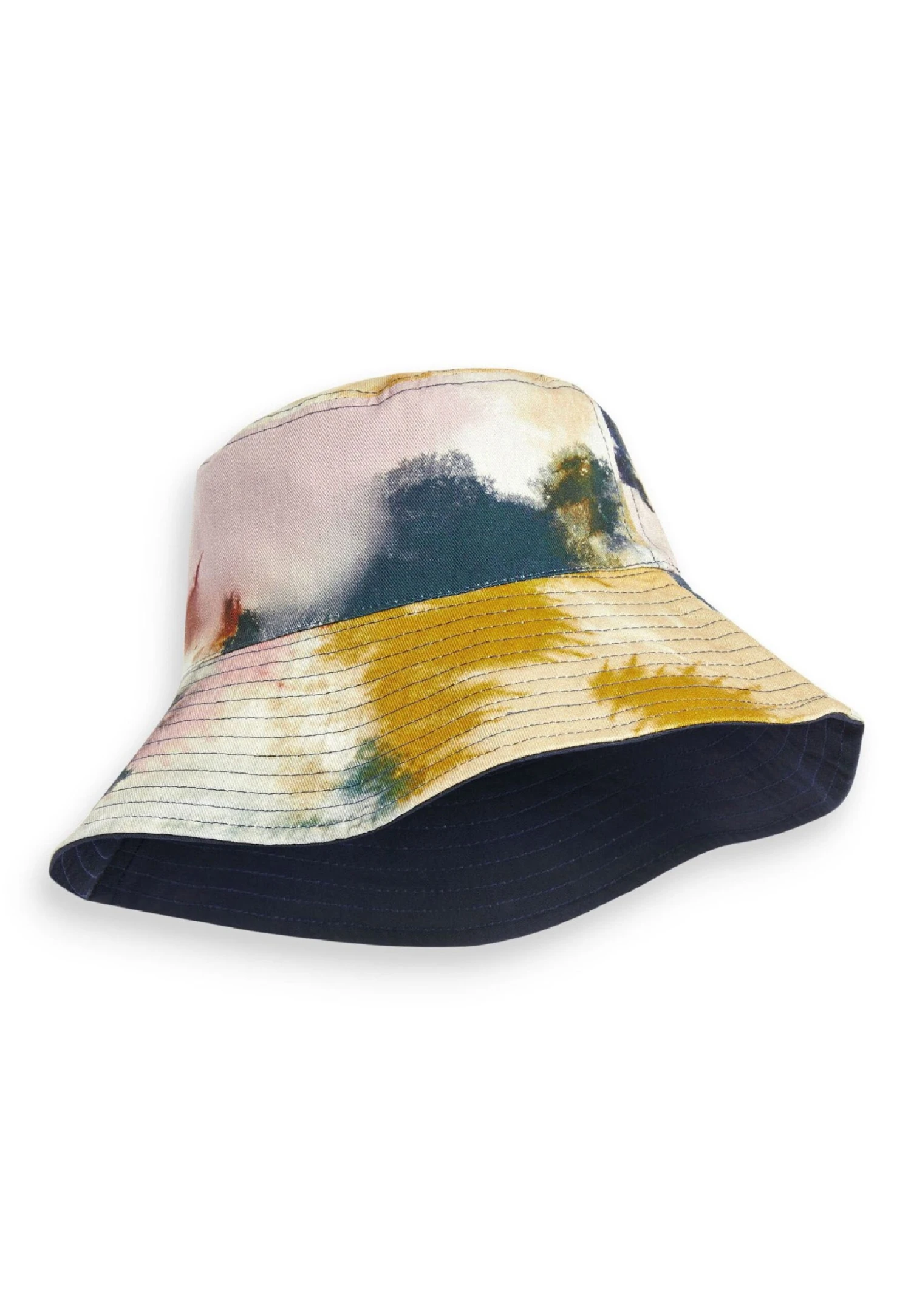 Next Tie Dye Reversible Bucket Standard. - Hoed - Navy Blue 5 Next Tie Dye Reversible Bucket Standard. - Hoed - Navy Blue - Afbeelding 3