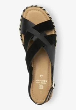 Next Forever Comfort Crossover Sports Standard - Espadrilles - Black -Next fdcd7e188a3b4d6cbb6be075f8bebeb9