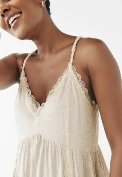 Next Soft 2 Pack - Nachtjapon - Light Blue Oatmeal Cream -Next fe340424db034ef28fb822d8a8cc1dec