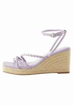 Next Forever Comfort Rope Standard - Sandalen Met Sleehak - Lilac Purple